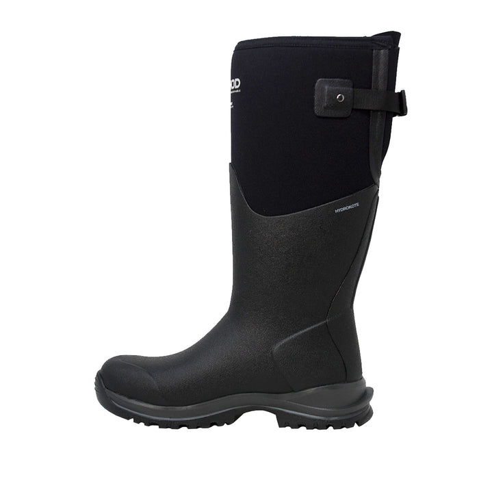 Dryshod Womens Legend MXT Hi Pull On Gusset Black Rubber Work Boots