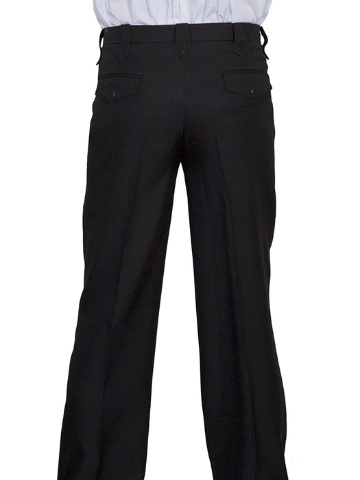 Scully Mens Black Polyester Trousers