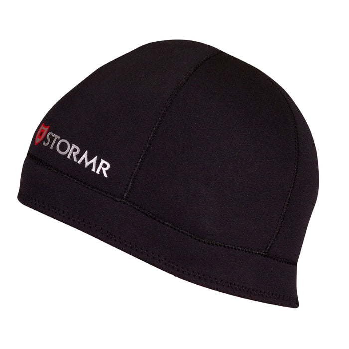 Stormr Unisex Typhoon Watch Cap Beanie Black Neoprene Fleece