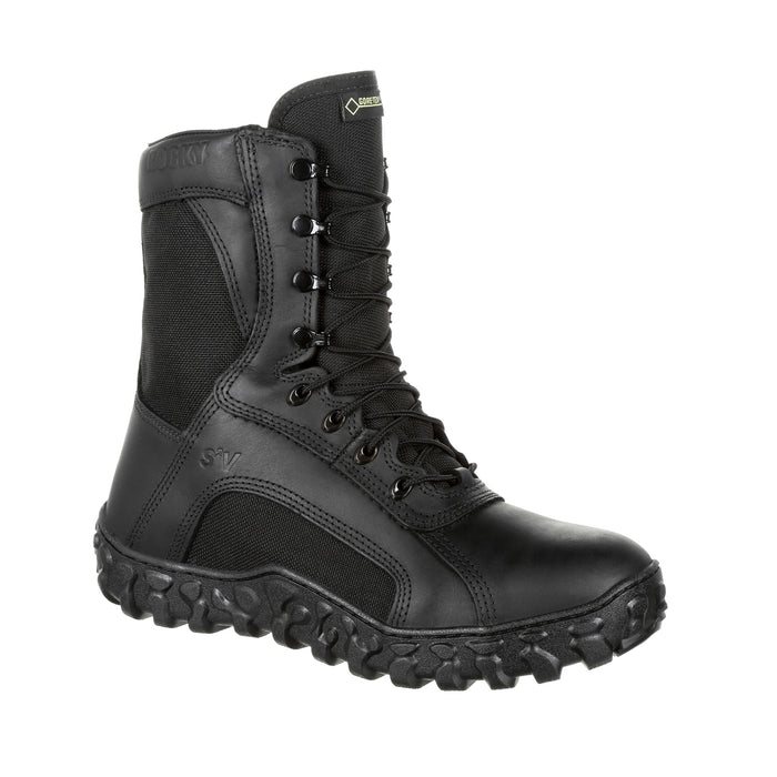 Rocky Unisex Black Leather S2V GTX 400G Military Boots