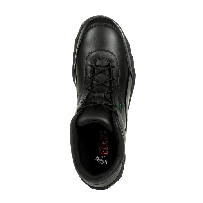 Rocky Mens Black Leather Priority Postal-Approved Work Oxford