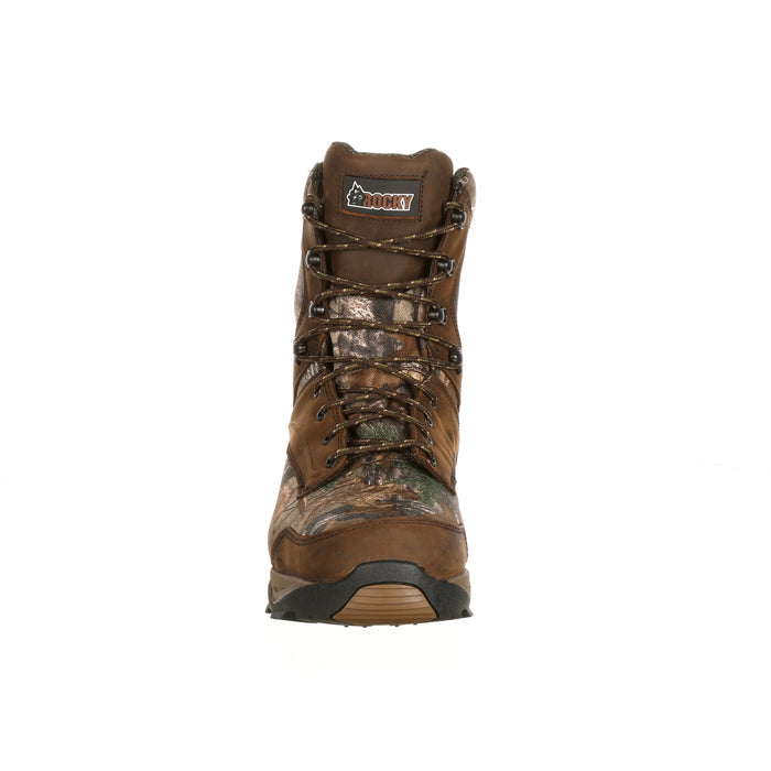 Rocky Mens Realtree Xtra Leather Retraction WP 800G Hunting Boots