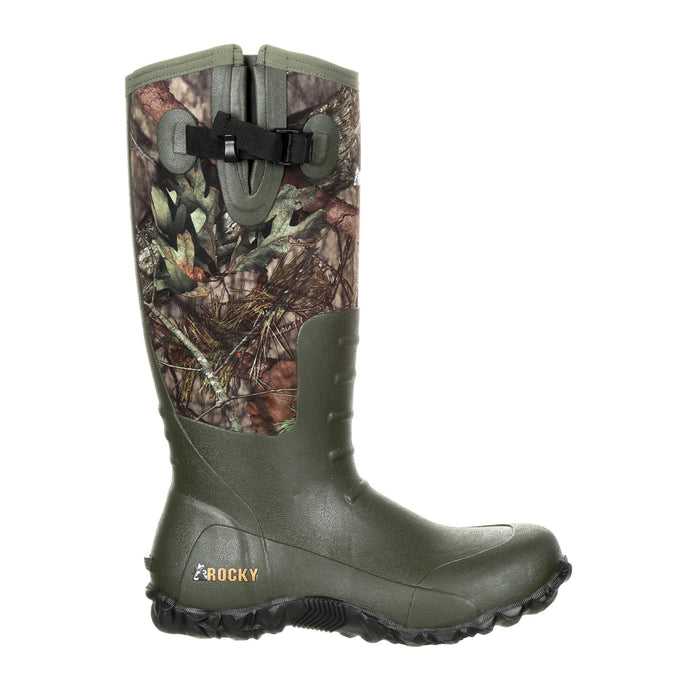 Rocky Mens MOBU Country Rubber WP Outdoor Hunting Boots