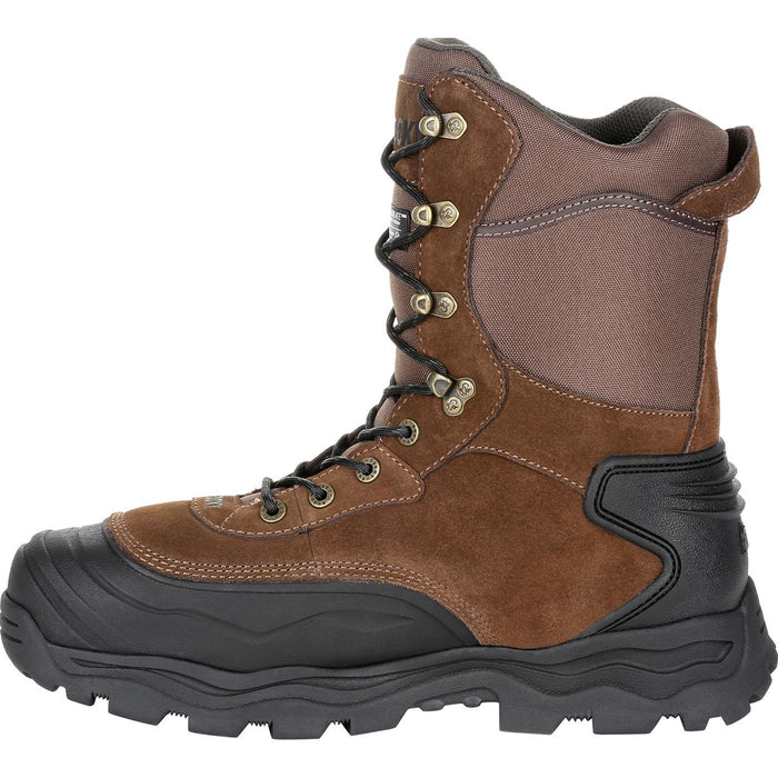 Rocky Mens Brown Leather Multi-Trax 800G WP Hunting Boots