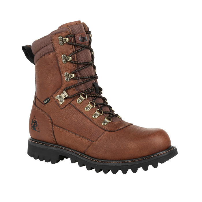 Rocky Mens Brown Leather Ranger WP Outdoor Hiking Boots