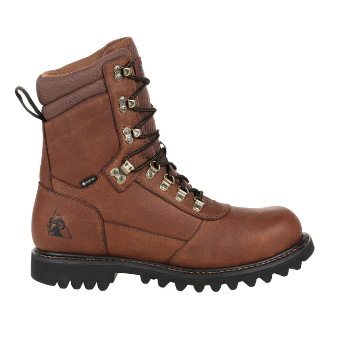 Rocky Mens Brown Leather Ranger WP Outdoor Hiking Boots