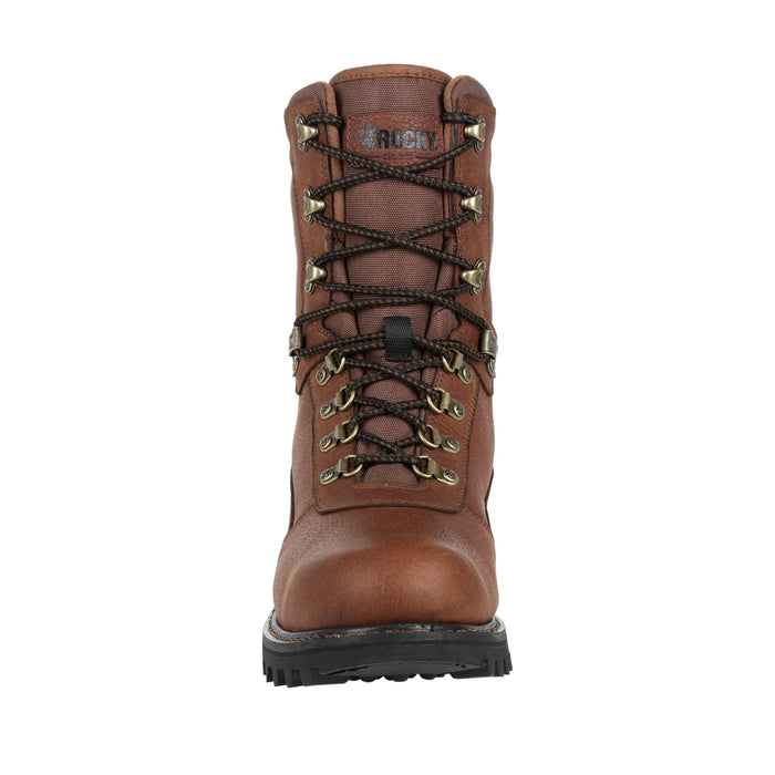 Rocky Mens Brown Leather Ranger WP 800G Outdoor Hiking Boots