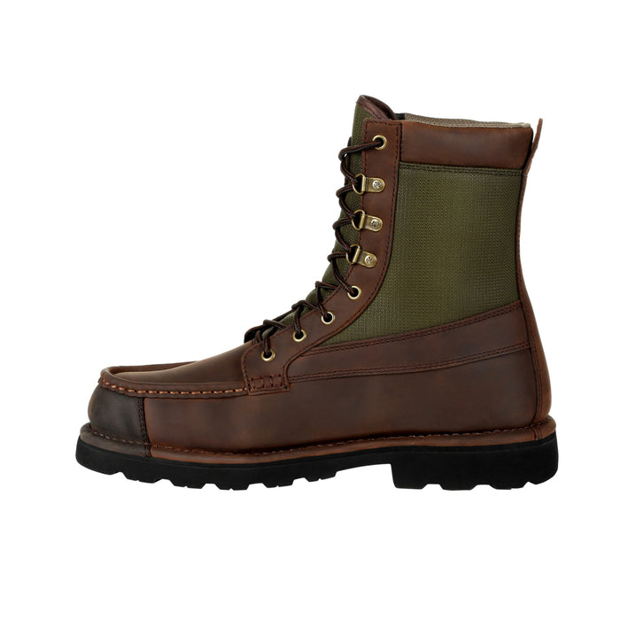 Rocky Mens Brown Leather Upland WP Outdoor Hunting Boots