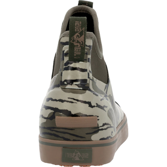 Rocky Mens Mossy Oak Rubber Dry-Strike Bottomland Boat Shoes