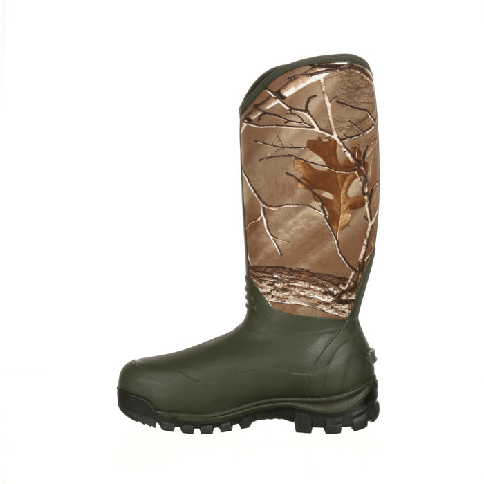 Rocky Mens Realtree Xtra Neoprene Core WP 1000G Outdoor Hunting Boots