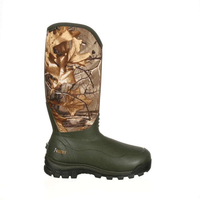 Rocky Mens Realtree Xtra Neoprene Core WP 1000G Outdoor Hunting Boots