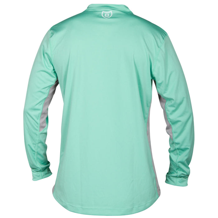 Stormr Mens L/S UV Shield Shirt Mint Polyester 50+ Wicking