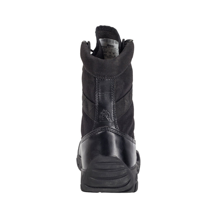 Rocky C4T Mens Black Leather Military Inspired Duty Boots