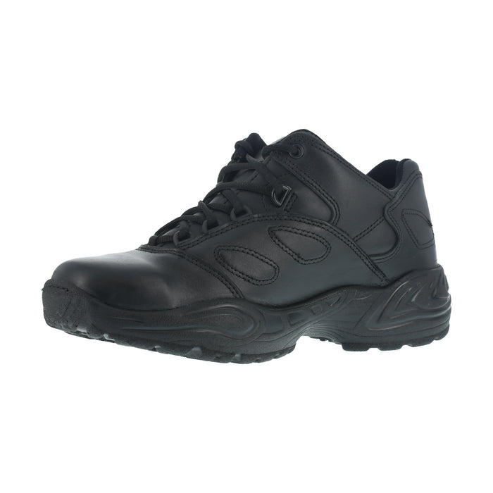 Reebok Mens Black Leather Work Shoes Postal Express Athletic