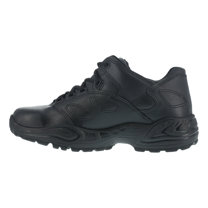 Reebok Womens Black Leather Work Shoes Postal Express Athletic