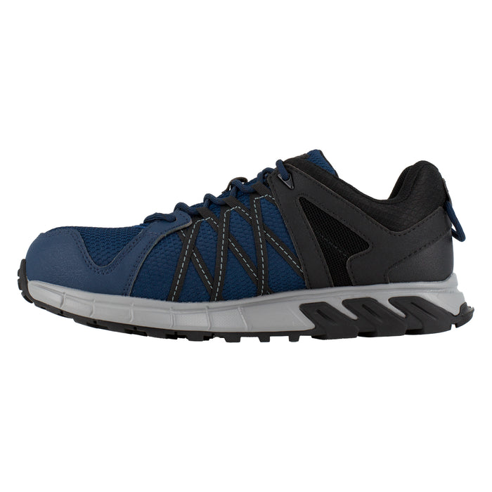 Reebok Mens Navy/Black Textile Work Shoes Trailgrip Athletic CT