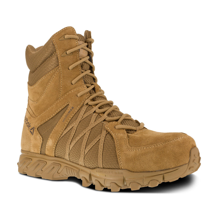 Reebok Mens Coyote Leather Work Boots Trailgrip Tactical CT