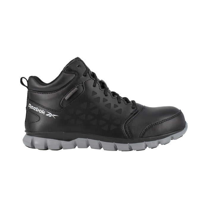 Reebok Mens Black Mesh Work Boots Athletic CT WP