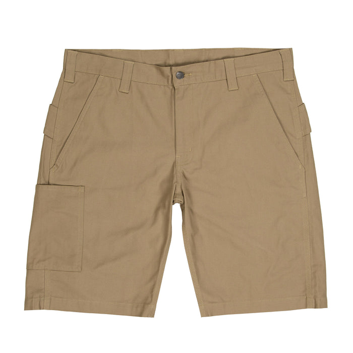 Berne Mens Timber Khaki Cotton Blend Flex180 Duck Work Short