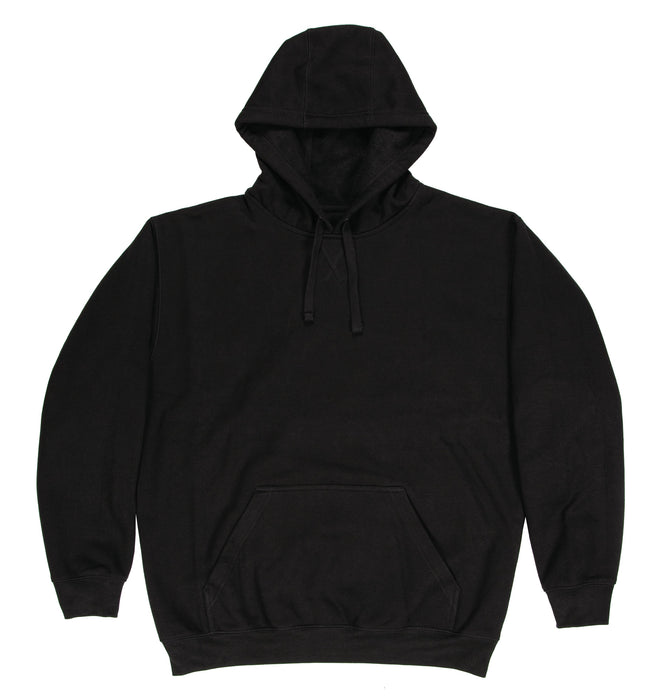 Berne Mens Black Cotton Blend Tundra Hooded Pullover