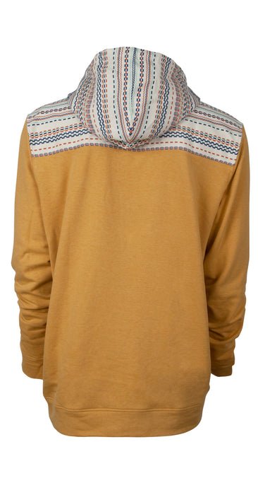 STS Ranchwear Mens Ryland Flaxen/Aztec Cotton Blend Hoodie