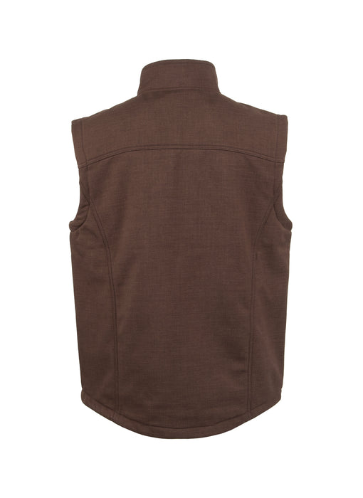 STS Ranchwear Womens Weston Vest Chocolate Poly/Spandex Fleece Vest