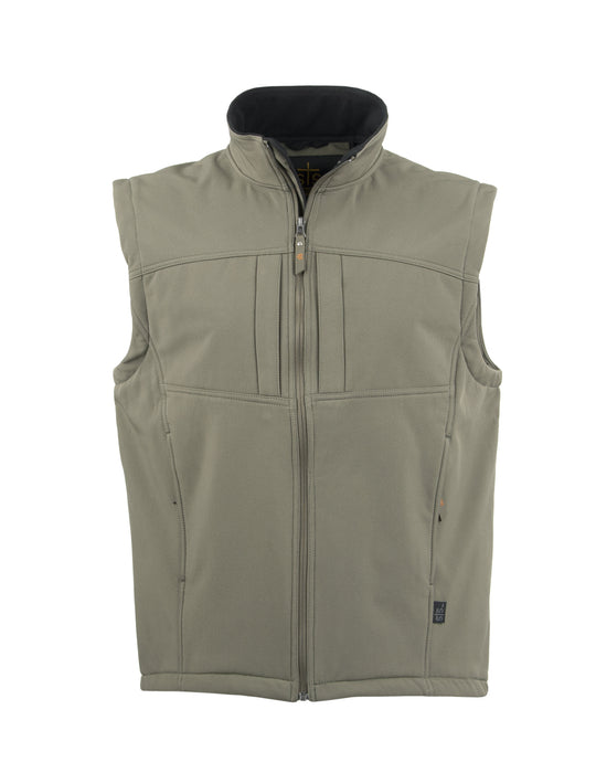 STS Ranchwear Youth Unisex Weston Olive Poly/Spandex Fleece Vest