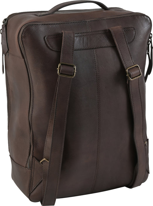 STS Ranchwear Womens Westward Chocolate Leather Backpack