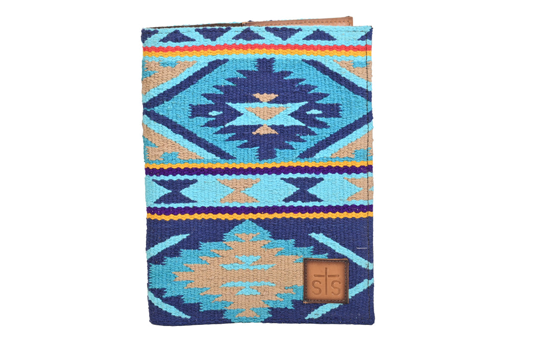 STS Ranchwear Womens Mojave Sky Multi-Color Leather Journal Cover