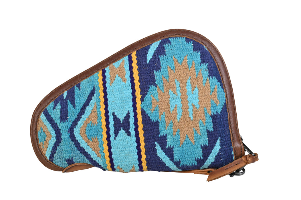 STS Ranchwear Womens Mojave Sky Multi-Color Leather Pistol Case