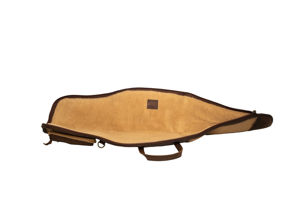 STS Ranchwear Unisex Buffalo Creek Tan/Chestnut Leather Rifle Case