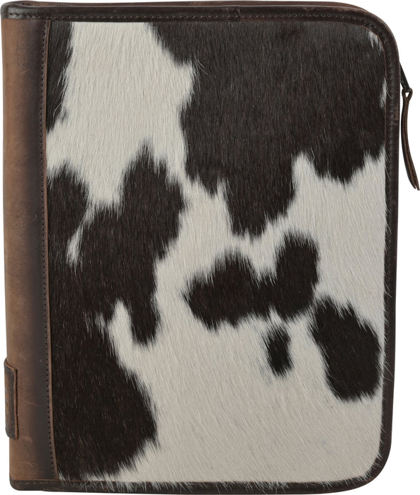 STS Ranchwear Womens Cowhide Distressed Brown Leather Binder