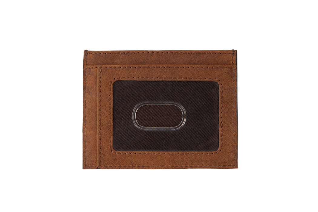 STS Ranchwear Foreman Card Wallet Unisex Canvas 4x3in Dark/Tornado