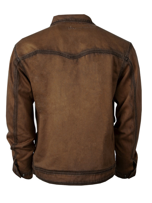 STS Ranchwear Mens Brush Buster Rustic Brown 100% Cotton Cotton Jacket