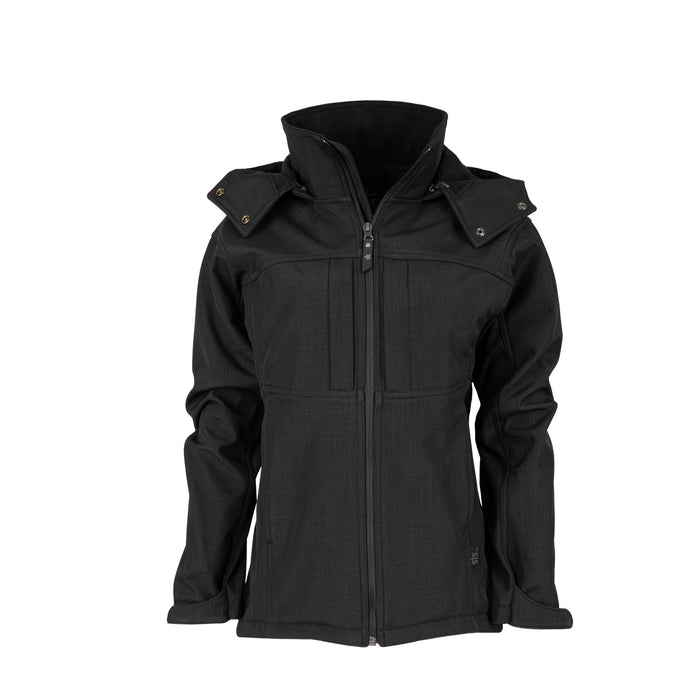 STS Ranchwear Womens Weston Black Poly/Spandex Softshell Jacket