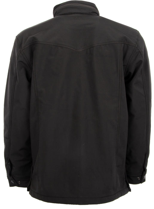 STS Ranchwear Mens Brazos II Black Polyester Softshell Jacket