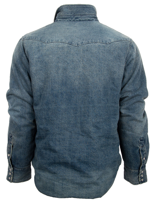 STS Ranchwear Mens Clifdale Stone Washed Denim 100% Cotton Cotton Jacket