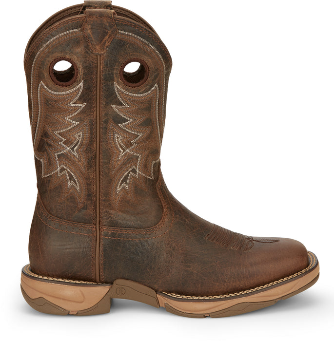 Tony Lama 11in 3R Mens Tumbleweed Rasp Leather Cowboy Boots