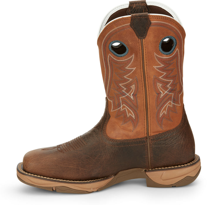 Tony Lama 11in 3R Mens Tan Lopez Leather Cowboy Boots