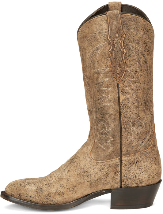 Tony Lama 13in Goat Mens Desert Tan Outpost Leather Cowboy Boots