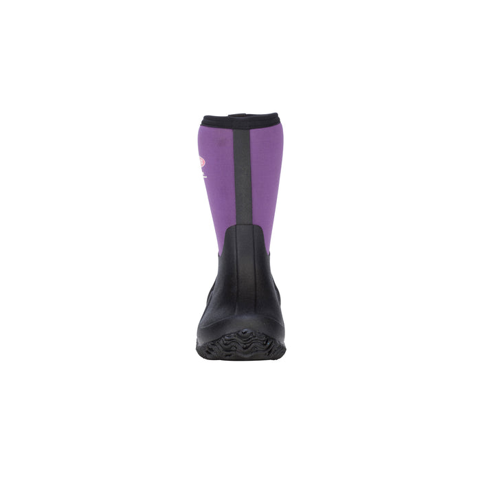 Dryshod Kids Girls Sport Tuffy Black/Purple Rubber Barn Boots