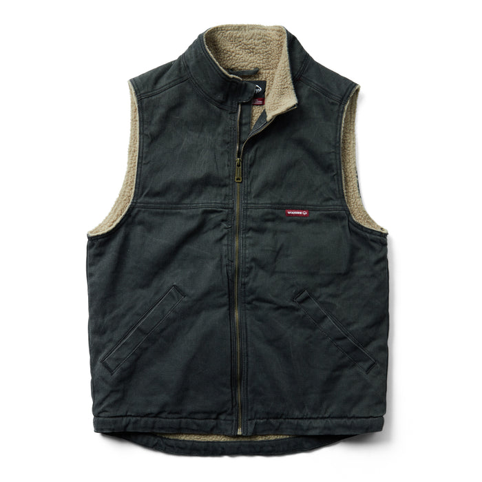 Wolverine Mens Upland Black 100% Cotton Softshell Vest