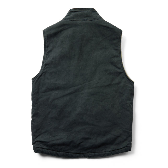 Wolverine Mens Upland Black 100% Cotton Softshell Vest