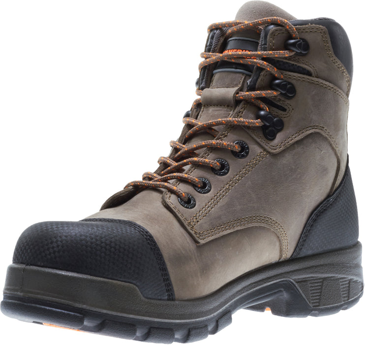 Wolverine Mens Brown Leather Blade LX WP CarbonMax 6in Work Boots