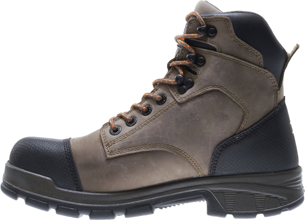 Wolverine Mens Brown Leather Blade LX WP CarbonMax 6in Work Boots