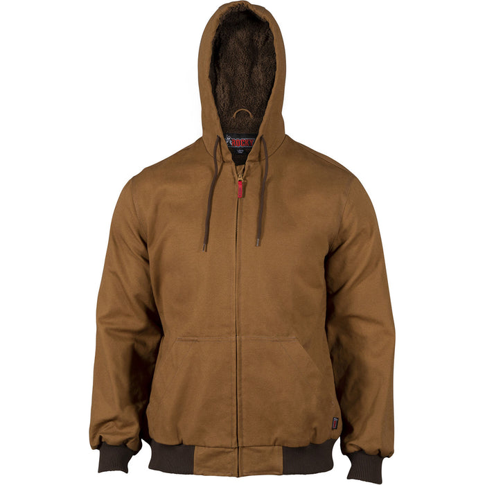 Rocky Mens Worksmart Chore Tan 100% Cotton Coat