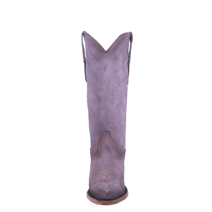 Corral Womens Z5204 Pointed Toe Lilac Lamb 13in Cowboy Boots