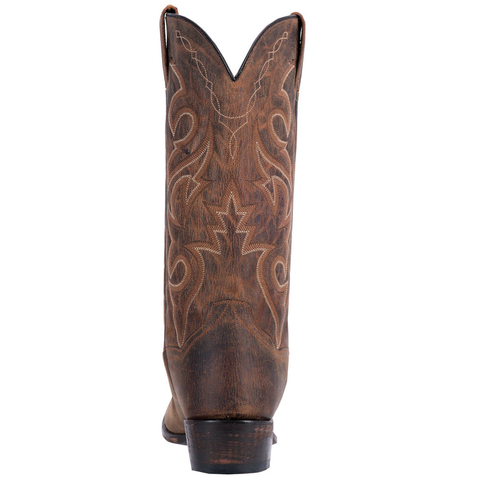 Dan Post Mens Bay Apache Cowboy Boots Leather R Toe