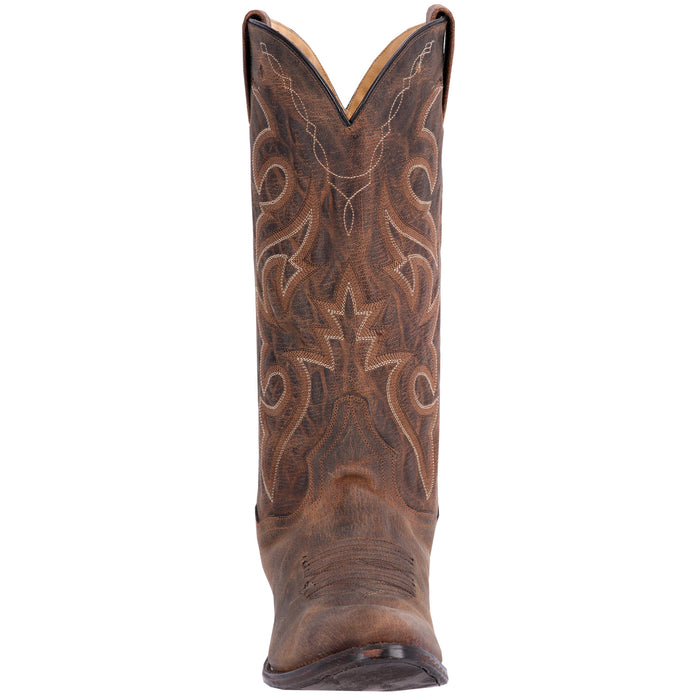 Dan Post Mens Bay Apache Cowboy Boots Leather R Toe