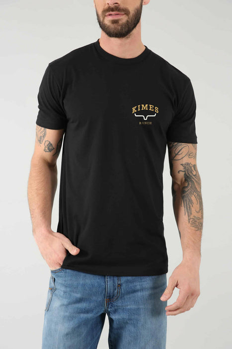 Kimes Ranch Mens Since 2009 Black Cotton Blend S/S T-Shirt